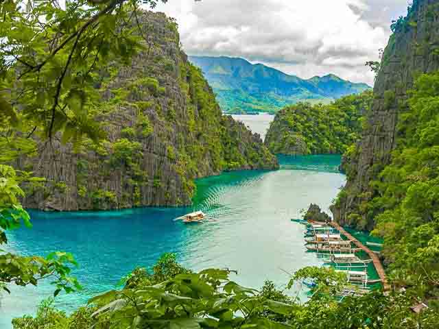 Coron Island is a wedge-shaped limestone island in the province of Palawan. It has seven lakes, famous of which is the nationally-acclaimed cleanest l...